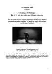 Dossier de production 2010