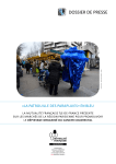 Dossier de presse 2014 - " La patrouille des parapluies" en bleu.