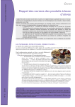 OE - COT - Rappel des normes des produits &agrave; base d`olives