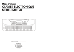 CLAVIER ELECTRONIQUE MEDELI MC120