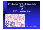 Syndrome myélodysplasique et EPO - Geronto