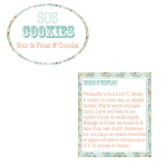 etiquette sos cookies