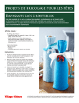 DIY Instructions - Village des Valeurs