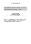 Le sacrifice comique de Val&egrave;re Novarina