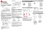 Mode d`emploi détecteur de présence PD2 180 Slave