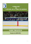 GUIDE TDM 2015/16 - Fédération française de hockey sur glace