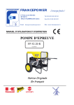 Pompe d`Epreuve FP 52-20 R