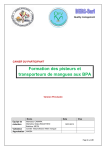 Formation des pisteurs et transporteurs de mangues