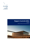 Rapport d`activité 2012