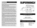 Superwinch 06302_06702 Installation Instructions