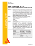 Sika® Florseal WB 18 & 25