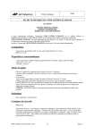 Composition Propriétés et caractéristiques Mode d`emploi