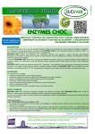 enzymes choc - Languedoc chimie