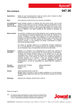 Dispersionen 1-seitig