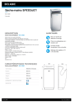Sèche-mains SPEEDJET