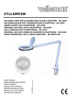 VTLLAMP4W - Velleman