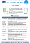 Fiche produit Deb® Energie FOAM WASH