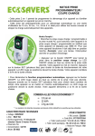 NOTICE PRISE PROGRAMMATEUR / COUPE CHARGE