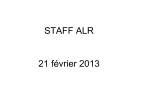 Staff Fevrier 2013