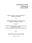 20000201 memo cfr - Commissaire à la santé et au bien-être