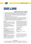 Elimine le tartre et le calcaire