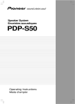 PDP-S50 - Pioneer