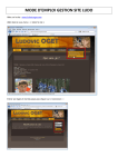 MODE D`EMPLOI GESTION SITE LUDO