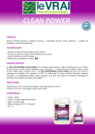 CLEAN POWER - Le Vrai Professionnel