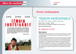 T&eacute;moin ind&eacute;sirable