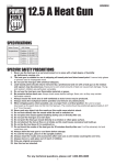 12.5 A Heat Gun