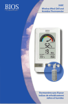 266BC Thermom&egrave;tre sans fil pour indices de refroidissement &eacute;olien