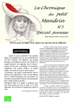 JOURNAL N°5 – SPECIAL « JEUNESSE »