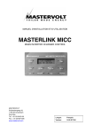 Manuel d`utilisation Masterlink MICC