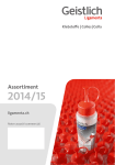 Assortiment 2014 | 2015