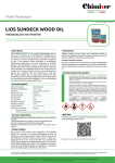 LIOS SUNDECK WOOD OIL NO SLIP