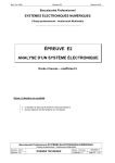 Épreuve E2 - BAC PRO SEN Audiovisuel Multimédia (link is external)