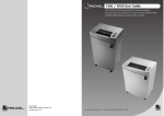 Rexel 1400 & 4000 Shredders Manual