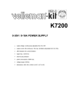 k7200 0-30v / 0-10a power supply