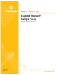 Logiciel Maxwell&reg; Sample Track