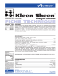 119101/S78-1482/TDF/KLEEN SHEEN (Page 1)