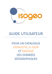 Isogeo, mode d`emploi