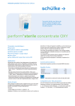 perform®sterile concentrate OXY