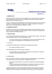 Directives de mise en &oelig;uvre