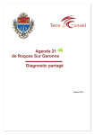 Agenda 21 de Roques Sur Garonne Diagnostic partagé