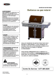 Barbecue au gaz naturel