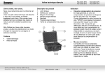 Valise technique étanche