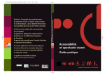 Accessibilité et spectacle vivant - Ministère de la Culture et de la