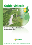 Guide viticole - Stähler Suisse SA