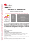 Tout savoir sur la Négociation - Savoir