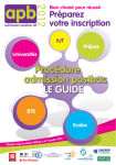 Guide la procédure Admission Post Bac